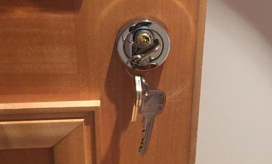 New lock replacement
