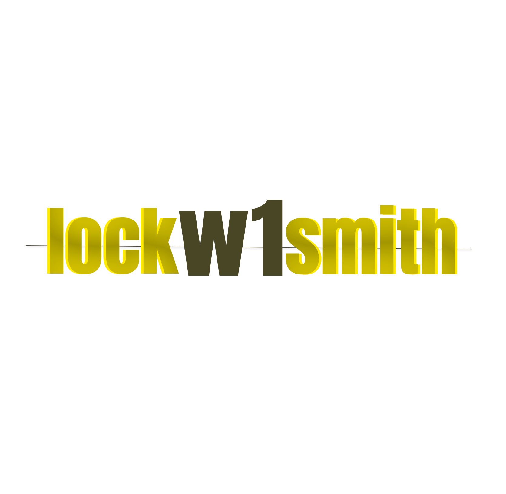 logo w1 locksmith transparent